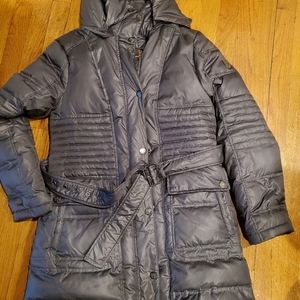 Vince Camuto M long winter hooded down coat